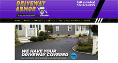 Desktop Screenshot of drivewayarmor.com
